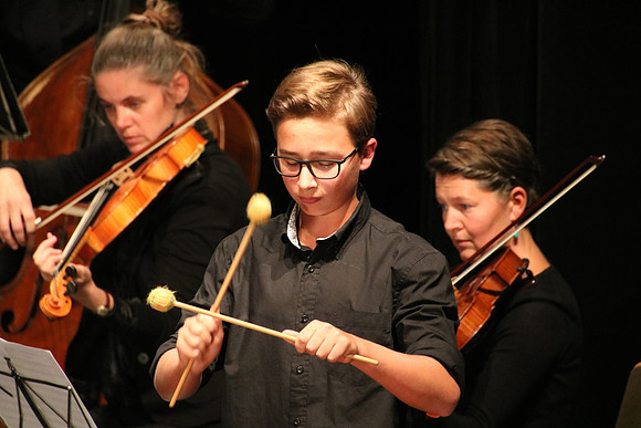 Halleiner Kammerorchester mit Luigi Morleo und Jakob Mancinelli