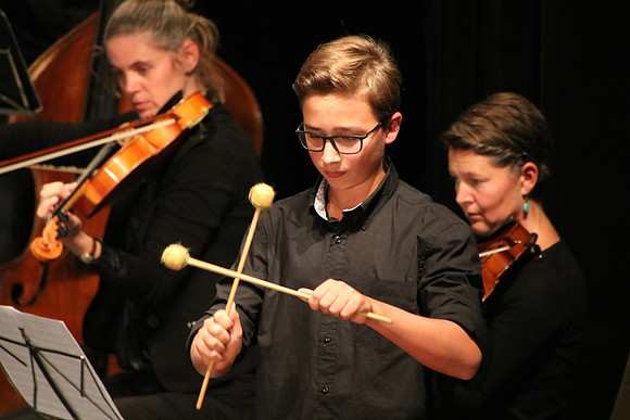Halleiner Kammerorchester mit Luigi Morleo und Jakob Mancinelli