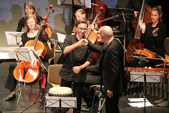 Halleiner Kammerorchester mit Luigi Morleo und Jakob Mancinelli