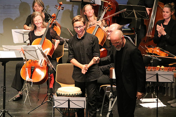 Halleiner Kammerorchester mit Luigi Morleo und Jakob Mancinelli