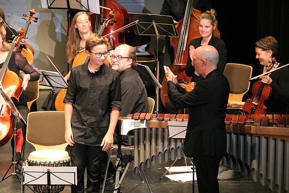 Halleiner Kammerorchester mit Luigi Morleo und Jakob Mancinelli
