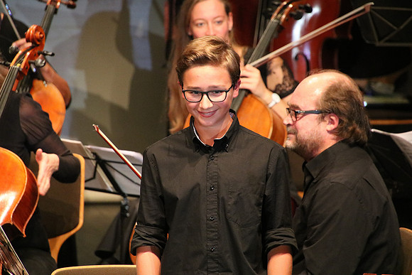 Halleiner Kammerorchester mit Luigi Morleo und Jakob Mancinelli