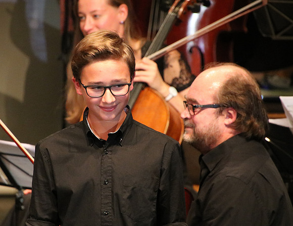 Halleiner Kammerorchester mit Luigi Morleo und Jakob Mancinelli