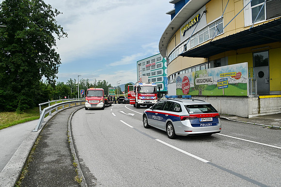 Schwerer Unfall in der Franz-Brötzner-Straße