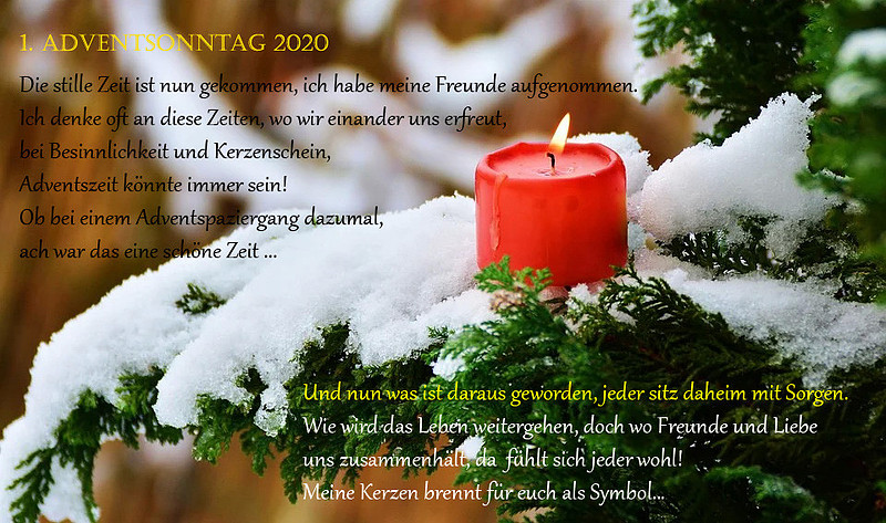 1. Adventsonntag 2020