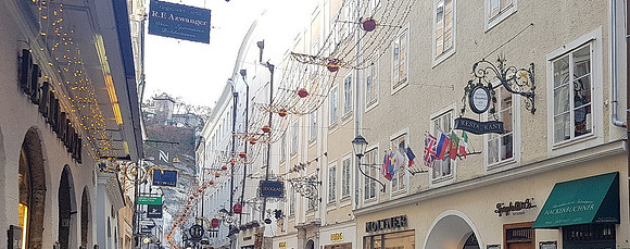 Winterspaziergang in Salzburg