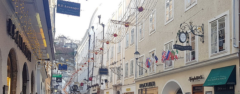 Winterspaziergang in Salzburg