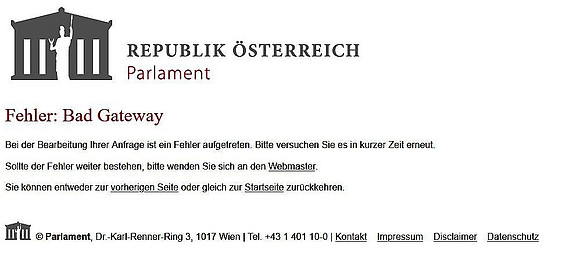 Parlament-Server