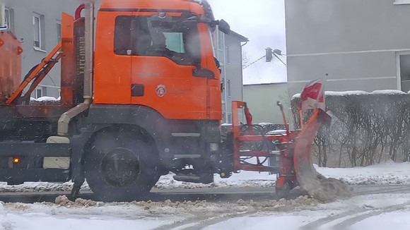Die orangenen Engel von Hallein