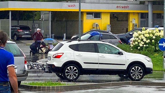 Fahrradunfall in Anif