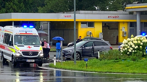 Fahrradunfall in Anif