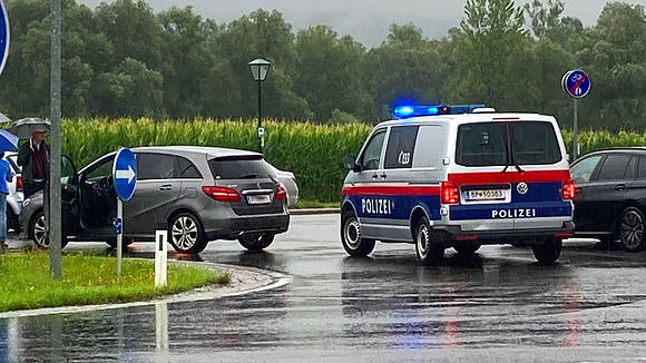 Fahrradunfall in Anif