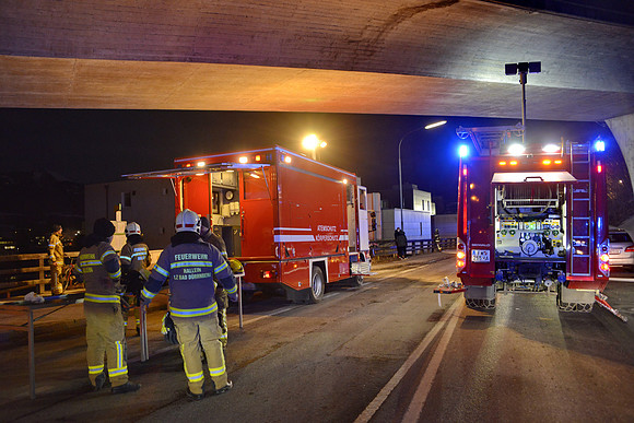 13.01.2022 Dachstuhlbrand in Hallein