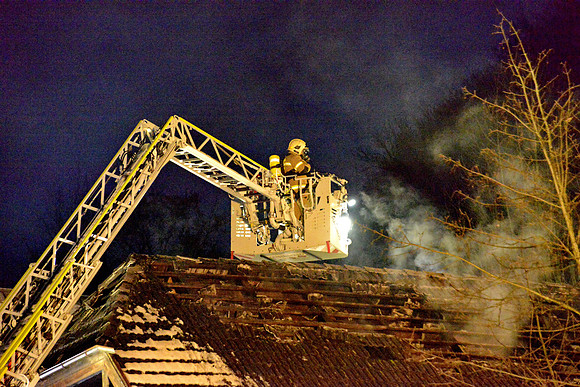 13.01.2022 Dachstuhlbrand in Hallein