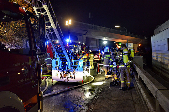 13.01.2022 Dachstuhlbrand in Hallein