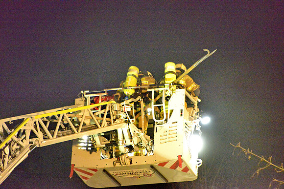 13.01.2022 Dachstuhlbrand in Hallein