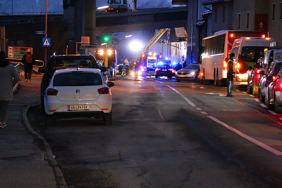 13.01.2022 Dachstuhlbrand in Hallein