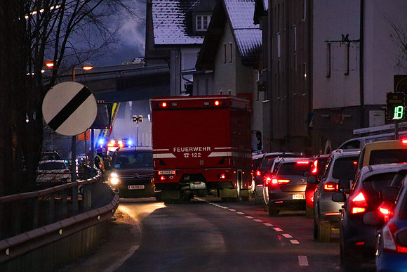 13.01.2022 Dachstuhlbrand in Hallein