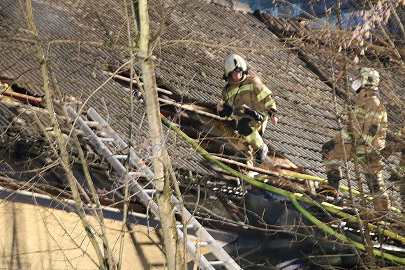 13.01.2022 Dachstuhlbrand in Hallein