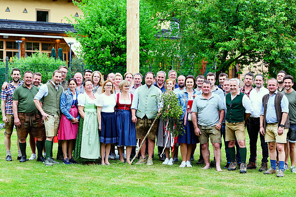 Maibaumaufstellen St. Jakob am Thurn