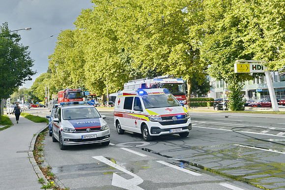 Schwerer PKW Unfall in Salzburg