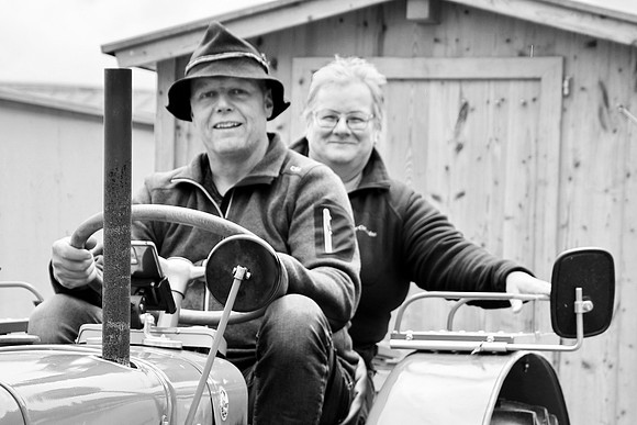 Urlaub mit dem Traktor