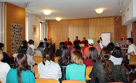 Buddhistischer Vortrag