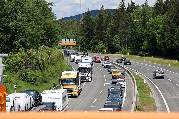 Pfingstreisewelle Richtung Kuchl
