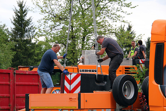 Klein-LKW Bergung Kraftwerk Urstein