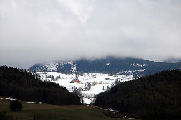 Sturmfront über Hallein