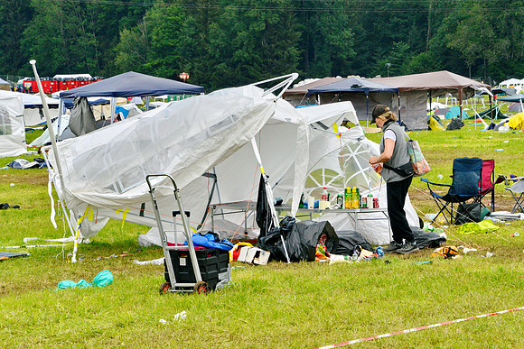 Last Day, Aufräumung und Bilanz der Electric Love 2022
