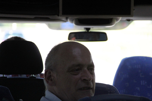 Busfahrt nach Hause