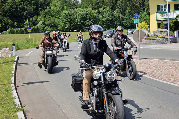 Distinguished Gentleman's Ride aus Salzburg