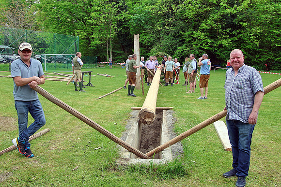 Maibaumaufstellen St. Jakob am Thurn