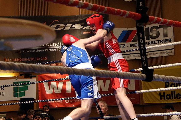 Boxgala in der Salzberhalle