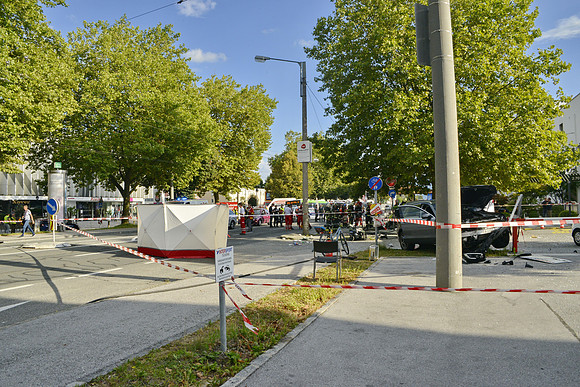 Schwerer PKW Unfall in Salzburg