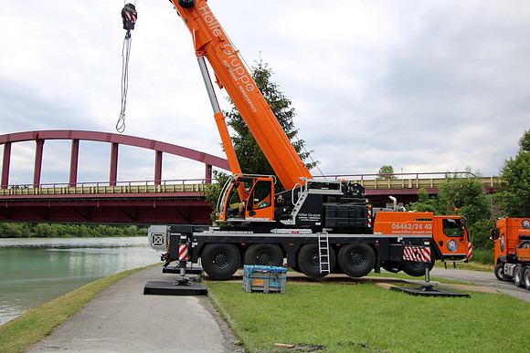 Klein-LKW Bergung Kraftwerk Urstein