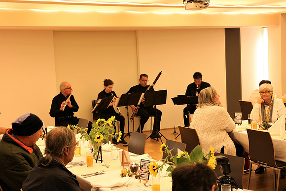 Festmahl im Salzburger Adventhaus