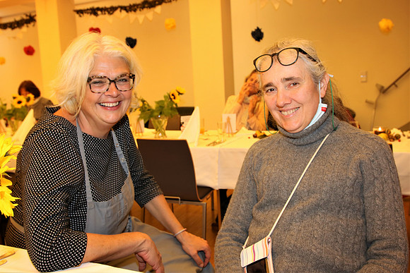 Festmahl im Salzburger Adventhaus