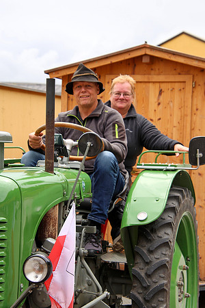 Urlaub mit dem Traktor