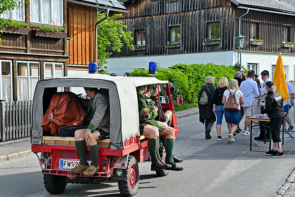 Bootskorso in Altaussee
