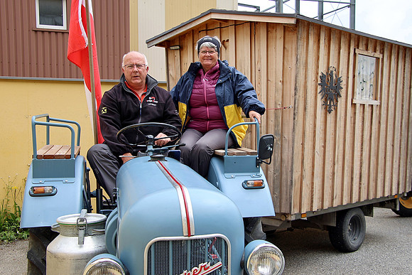 Urlaub mit dem Traktor