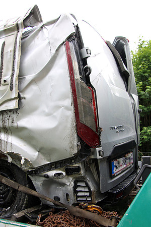 Klein-LKW Bergung Kraftwerk Urstein