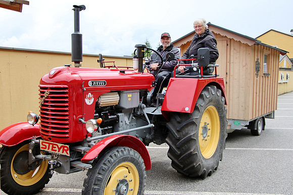 Urlaub mit dem Traktor
