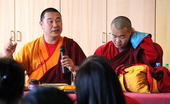 Buddhistischer Vortrag