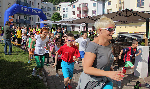 Schüler Charity-Lauf Hallein 2015