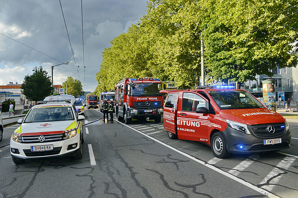 Schwerer PKW Unfall in Salzburg