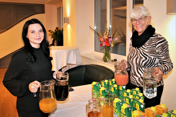 Festmahl im Salzburger Adventhaus