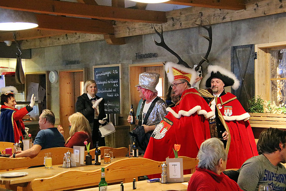 Rosenmontag in der Fuchserei