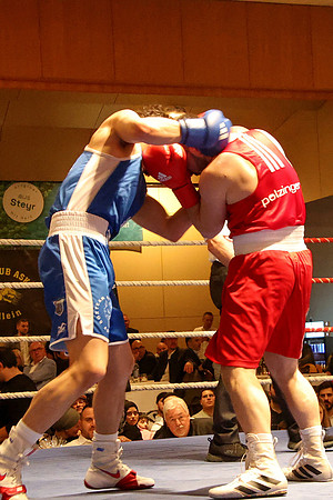 Boxgala in der Salzberhalle